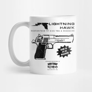 Lightning Hawk - blk Mug